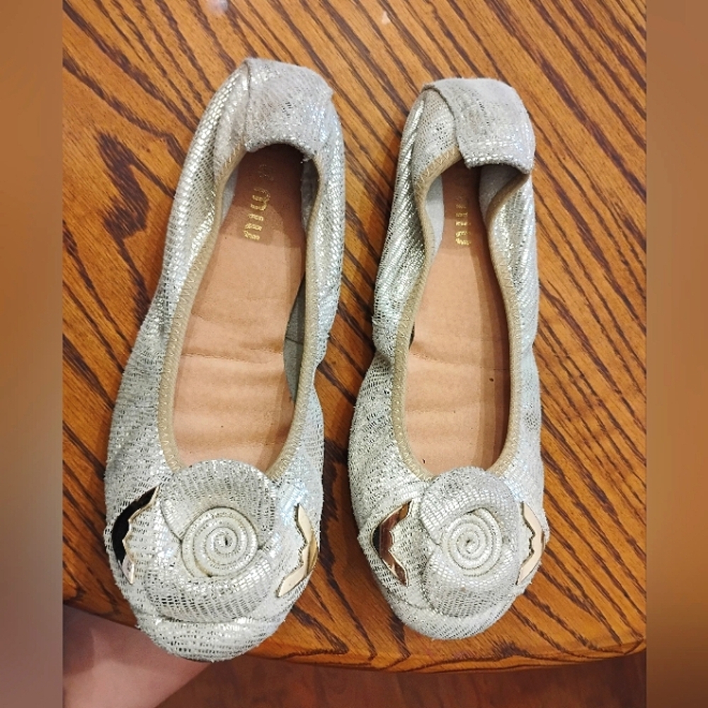 Sparkling miu Miu Flats